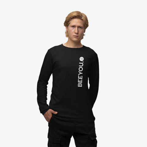 NIVARO - Longsleeve Regular-Fit aus Bio-Baumwolle