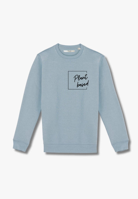 Plant Based Sqaure - Sweatshirt aus Bio-Baumwollmix