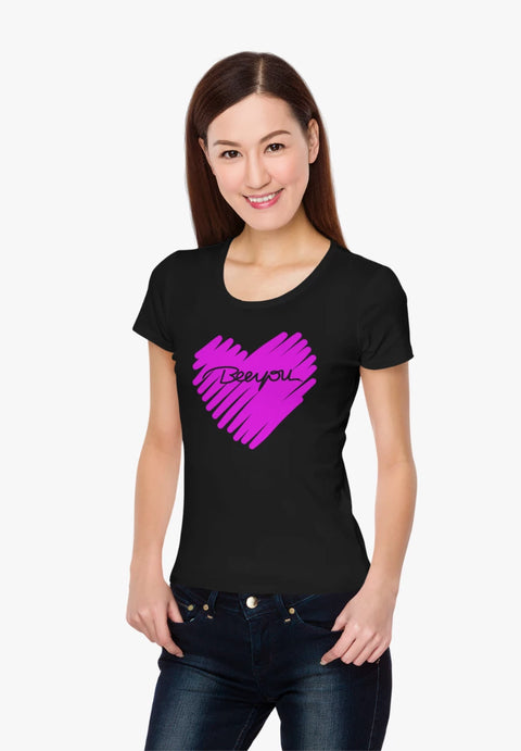 VALORA - T-Shirt Straight Fit aus Bio-Baumwolle