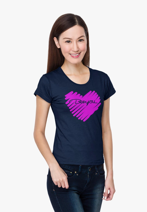 VALORA - T-Shirt Straight Fit aus Bio-Baumwolle