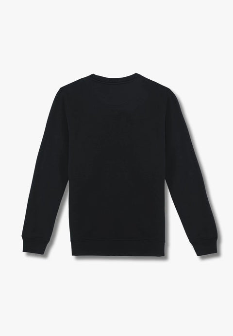 Plant Based Smiley - Sweatshirt aus Bio-Baumwollmix