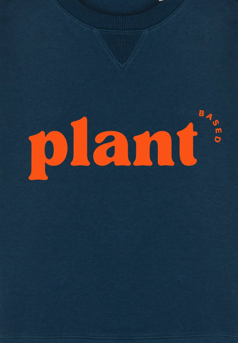 Plant Based Orange - Sweatshirt aus Bio-Baumwollmix