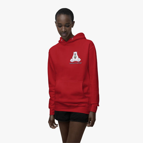 Caution: It’s Melting! - Hoodie aus Bio-Baumwollmix