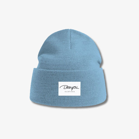 Beanie mit Beeyou. Logo