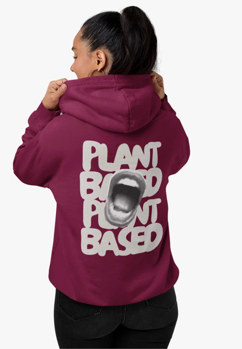 Plant Based Mouth - Hoodie aus Bio-Baumwollmix