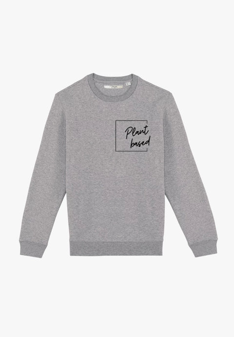 Plant Based Sqaure - Sweatshirt aus Bio-Baumwollmix