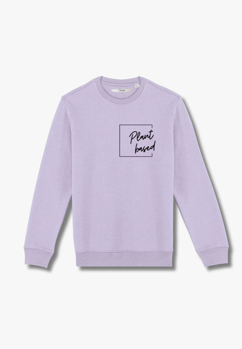 Plant Based Sqaure - Sweatshirt aus Bio-Baumwollmix