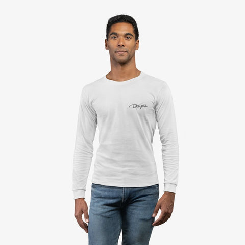 NIVARO - Longsleeve Regular-Fit aus Bio-Baumwolle