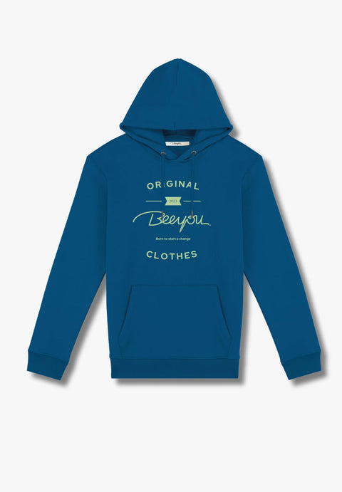 LIVIA- Hoodie körpernaher Schnitt aus Bio-Baumwoll Mix
