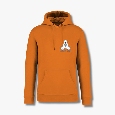 Caution: It’s Melting! - Hoodie aus Bio-Baumwollmix